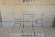 方林工藝|方林裝飾施工9階段工藝說(shuō)明之1:1模擬放線工藝